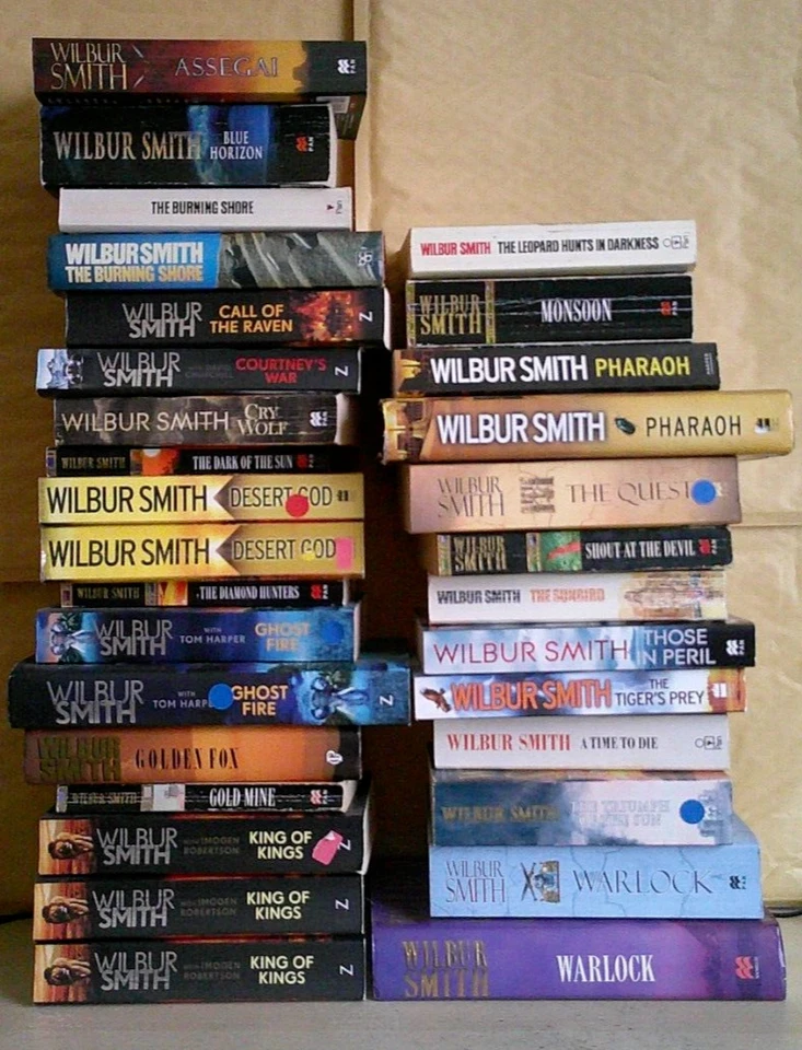 Wilbur Smith Books - Build Your Own Book Bundle - Flat postage cost - Image 1 of 1