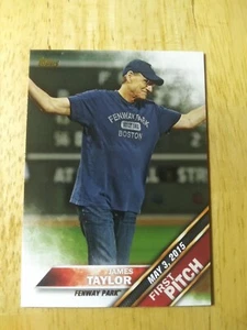 James Taylor | 2016 Topps First Pitch #FP-11 Singer - Picture 1 of 2
