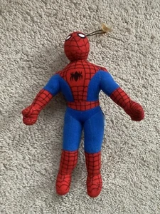 2002 Kellytoy Plush Spiderman Window Cling 9" - Picture 1 of 9