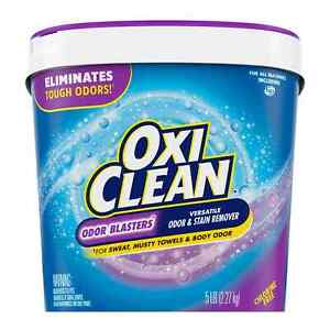 OxiClean Odor Blasters Odor Stain Remover Powder, Laundry Odor Eliminator, 5 Lbs