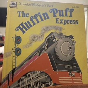 The Huffin Puff Express, Vintage Collectible Books One Of A Kind By GOLDEN - Imagen 1 de 3