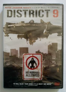 NEW District 9 DVD MOVIE DISCTRICT9 NINE Sharlto Copley ALIEN HORROR David James - Bild 1 von 2