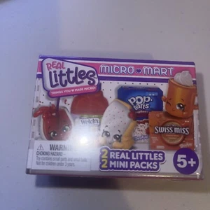 NEU 6 VERSIEGELT Shopkins Real Littles Micro Mart Mystery Mini Packs  - Bild 1 von 3
