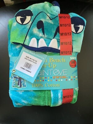 绿色恐龙毯睡床 圣夏娃 尺寸 M 10/12 青年 全新带标签 — 第 1/4 张图片