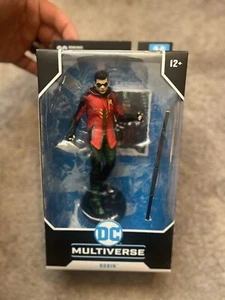 New Mcfarlane DC Multiverse Robin (Gotham Knights) 7" Action Figure In Hand A3 - Picture 1 of 6