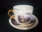 Moonlight Cottage by Thomas Kinkade Tea Cup with Saucer