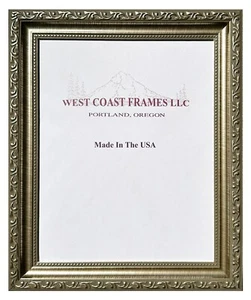 1108 - 1/1/4" Silver Filagree Poly Picture Frame - Picture 1 of 1