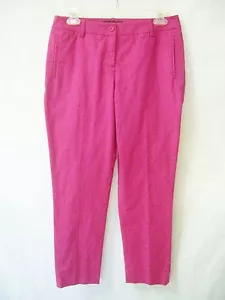 Pantalones elásticos LAFAYETTE 148 rosa profundo nuevos con etiquetas talla 4P mascota.4 - Imagen 1 de 3