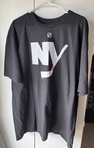 Reebok NY Islanders Hockey Shirt Men6 2XL Black NHL Hockey John Tavares #91 NWOT - Picture 1 of 3