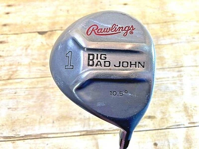 RAWLINGS BIG BAD JOHN 10.5° DRIVER RH S FLEX APOLLO EJE DE ACERO 44.5" ⭐️GUC⭐️ Foto 1 de 4