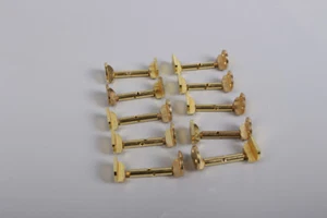 New 20Pcs Violin Chin Rest Clamps Golden Chin rest Screw violin parts - Picture 1 of 5