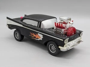 Toy State Black 1957 Chevy Chevrolet Bel Air Black With Flames Non Working - Picture 1 of 13