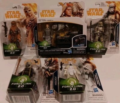 Lote de 6 figuras Star Wars Force Link 2.0 Rebolt con Corellian Hound, Moloch  Foto 1 de 4