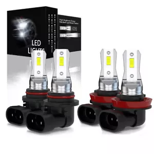 Para Volvo C30 2007 2008 2009 2012 2013 6000K LED Faro Alto Bajo Bombillas Combo - Imagen 1 de 14