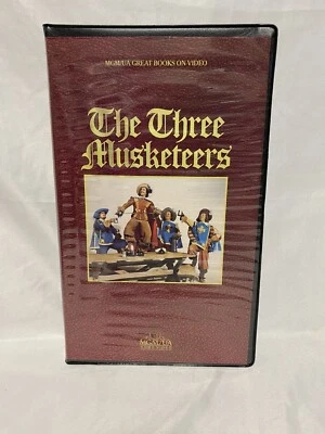 VHS MGM Great Books On Video - The Three Musketeers Gene Kelly Lana Turner - Image 1 of 4