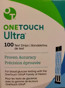 100 ONE TOUCH ULTRA TEST STRIPS X02/2026 - Picture 1 of 1