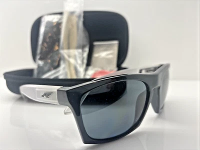 Authentic Arnette SQUARESVILLE 4184-2180/81 60MM Black Polarized Sunglasses Foto 1 de 4