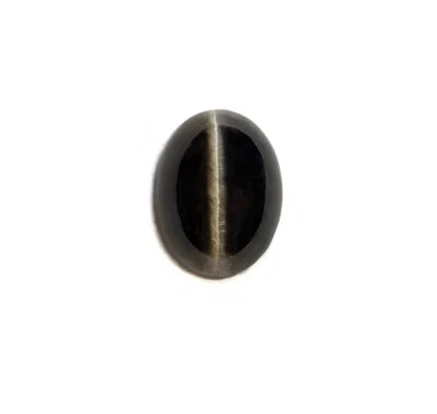 EXTRA FINE GRAY TIGER'S EYE - OVAL CABOCHON - AAAA GRADE - German cut - Image 1 of 3