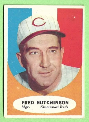 1961 Topps - Fred Hutchinson #135 VG-VGEX (Pinhole) - Image 1 of 2