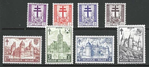 Belgien # B503 - B510 MLH Komplettsatz, frisch und sauber ('25 SCV 65 $) - Bild 1 von 1