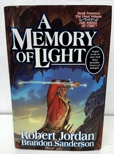 A Memory of Light Robert Jordan The Wheel of Time 2013 First Edition 1st Print - Picture 1 of 9