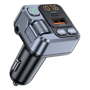 In-car PD30W Fast Charging Hands-free Calling Car Bluetooth FM Transmitter - Picture 1 of 12