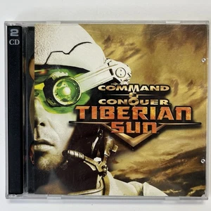 Command & Conquer: Tiberian Sun (PC CD ROM, 1999) 2 CD - Picture 1 of 7