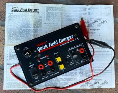 Hobbico Quick Field Charger Pro Series Dual Delta Peak Sensing HCAM3000 RC Plane - Image 1 of 4