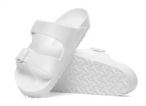 Birkenstock Arizona EVA leggero impermeabile bianco taglia donna taglia 4 stretto - Foto 1 di 6