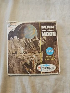 RARE gaf B658 Man on the Moon NASA's Apollo Project view-master 3 Reels 1964 - Picture 1 of 9