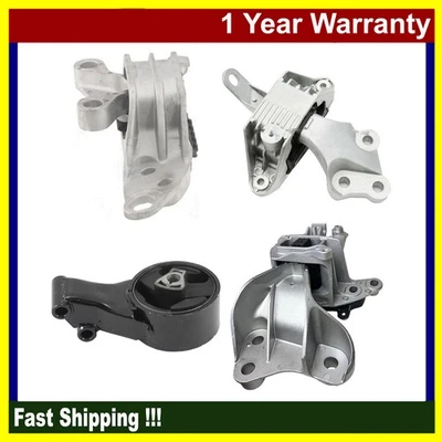 Right Engine Motor & Auto Transmission Mount For Chevrolet Cruze 2017 1.4L 4PCS — 第 1/4 张图片