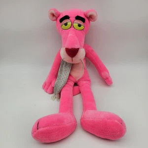 Rosa Panther Plüsch mit Schal Spezialeffekte 1980 groß - Bild 1 von 14