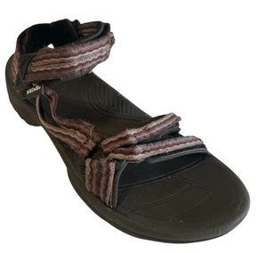 Teva Terra Fi Lite Strappy Women's Size 9 Purple Geo Water Sport Sandals 1001474 - Picture 1 of 13