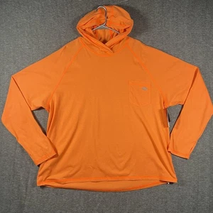 Dickies Shirt Mens 3XL Orange Hooded Temp-iQ Sunshirt Wicking UPF 40+ SL607BOD - Picture 1 of 11