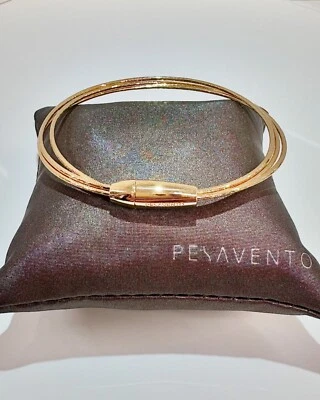 Bracciale Pesavento in argento dorato collezione DNA Spring WDNAB659 - Immagine 1 di 2