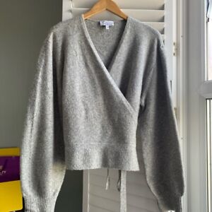 &other Stories Wrap Cardigan, Grey , Size L , Excellent Condition 