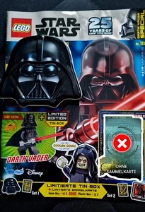 Lego Star Wars Jubiläums Magazin + Darth Veder Figur und Metallösen (Neu) - Bild 1 von 3