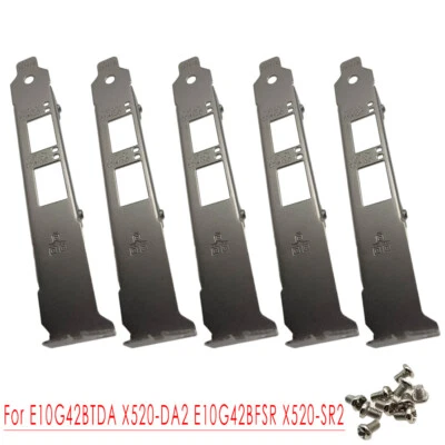 LEISITING Full Height Bracket for Intel E10G42BTDA X520-DA2 E10G42BFSR X520-SR2-withScrew