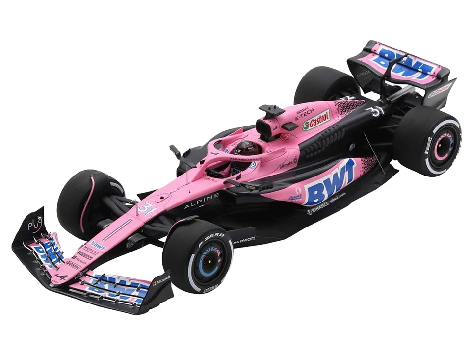 SPARK 1/18 - ALPINE A523 - SAUDI ARABIAN GP 2023 (E. OCON) 18S883