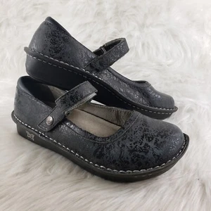 ALEGRIA by PG LITE BEL-558 Black Casual Shoes Womens Size US 7 EUR 38 - Picture 1 of 6