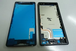 SONY Xperia Z2 (D6503) Mittelgehäuse/Rahmen grau/schwarz NEU NEW - Bild 1 von 1