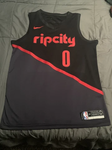 Damian Lillard Nike Rip City Size M Jersey Cover