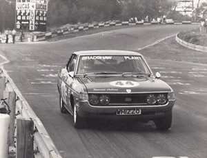 FOTO ORIGINAL SAMURAI TOYOTA CELICA GT OULTON PARK BSCC 1976 BARRIE WILLIAMS - Imagen 1 de 2