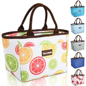 US Insulated Lunch Bag Leakproof Cooler Tote Bag Lunch Box for Men Women Kids - Picture 1 of 10