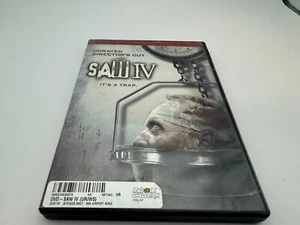 Saw IV - Saw 4 (DVD, 2007, Unrated Director's Cut, Widescreen) - Picture 1 of 4