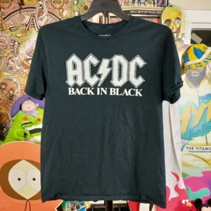 ACDC Rücken in schwarz Band T-Shirt Größe Large 21x28 A17 - Bild 1 von 4