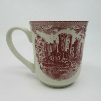 JOHNSON BROTHERS OLD BRITAIN CASTLES PINK MUG - 3 7/8" 1008G