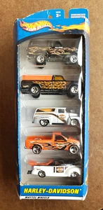 De colección 2001 Hot Wheels Harley-Davidson Ford Paquete de Regalo 5 Die-Cast Set #50030 1:64 - Imagen 1 de 16