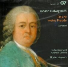 BACH,JOHANN LUDWIG Das 1st Meine Freude - Motets (CD) (Importación USA)