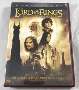 The Lord of the Rings The Two Towers DVD 2 DISC SET Widescreen special features - Foto 1 di 5